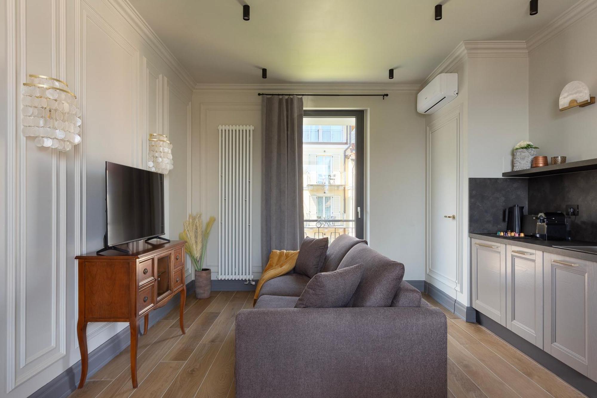 Apartamento Elvezia Boutique Baveno Habitación foto